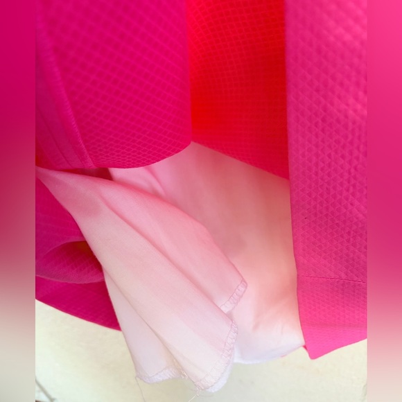 Lilly Pulitzer Georgia Pink & Green Print Shift Dress Size 6 Resort - Picture 3 of 5